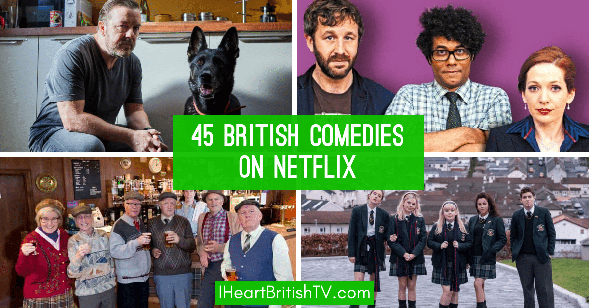 British comedies on Netflix header image