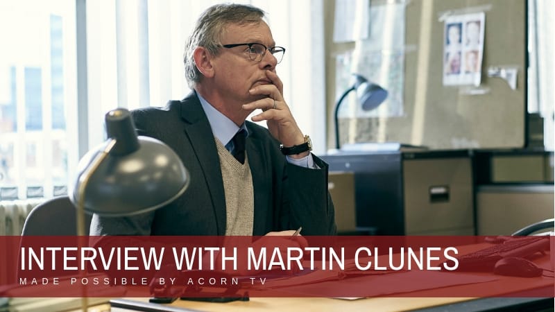 Interview With Martin Clunes of the Acorn TV Original Manhunt