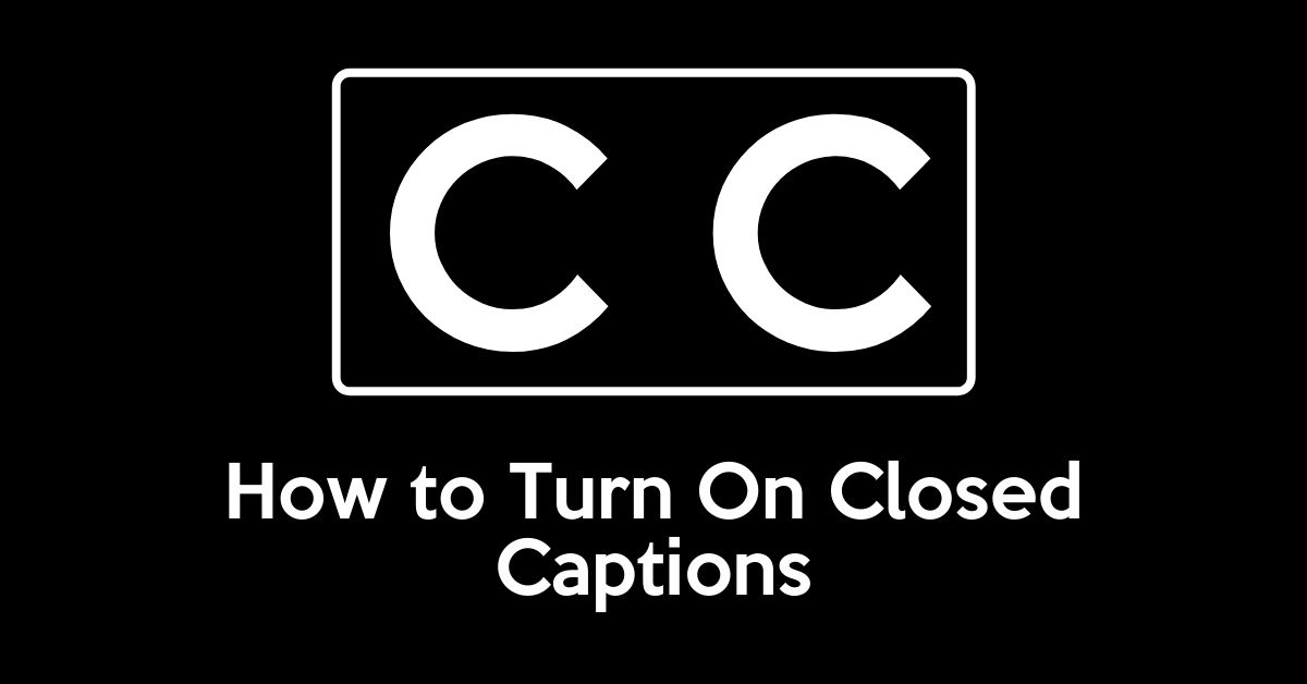 How to Turn On Closed Captions for Your Favourite British TV Streaming Services