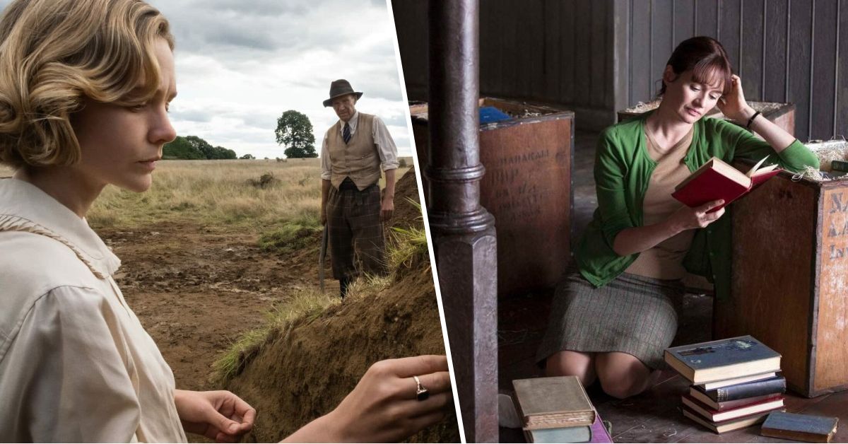 screenshots from The Dig and The Bookshop
