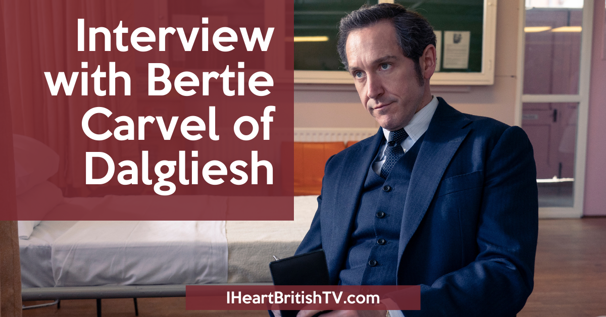 Interview with Bertie Carvel of Dalgliesh