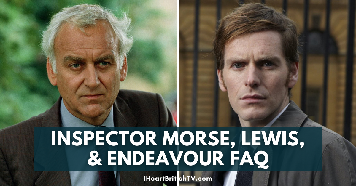 Endeavour & Inspector Morse FAQ: Key Facts You Might Have Missed