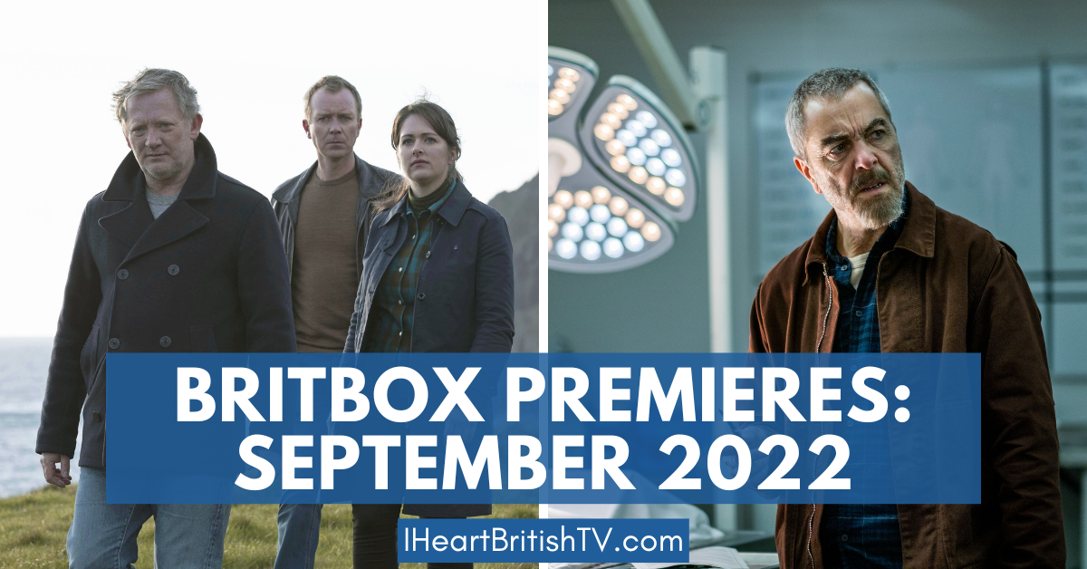 britbox september 2022 schedule with feature images