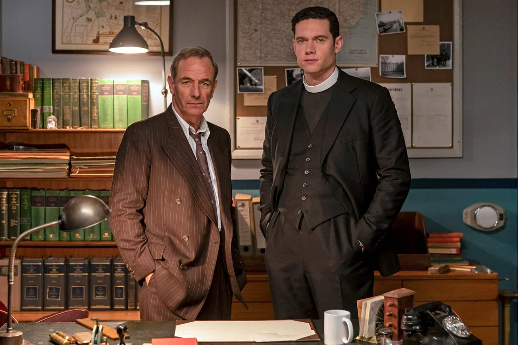 geordie and will season 9 grantchester office