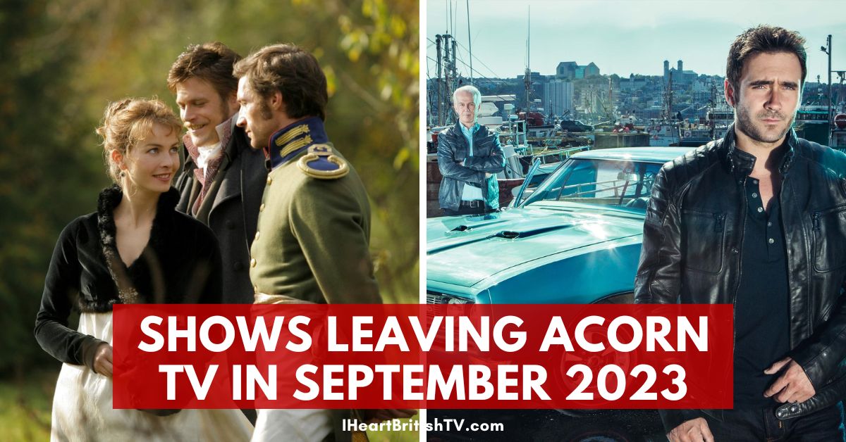 British TV Shows Leaving Acorn TV in September 2023