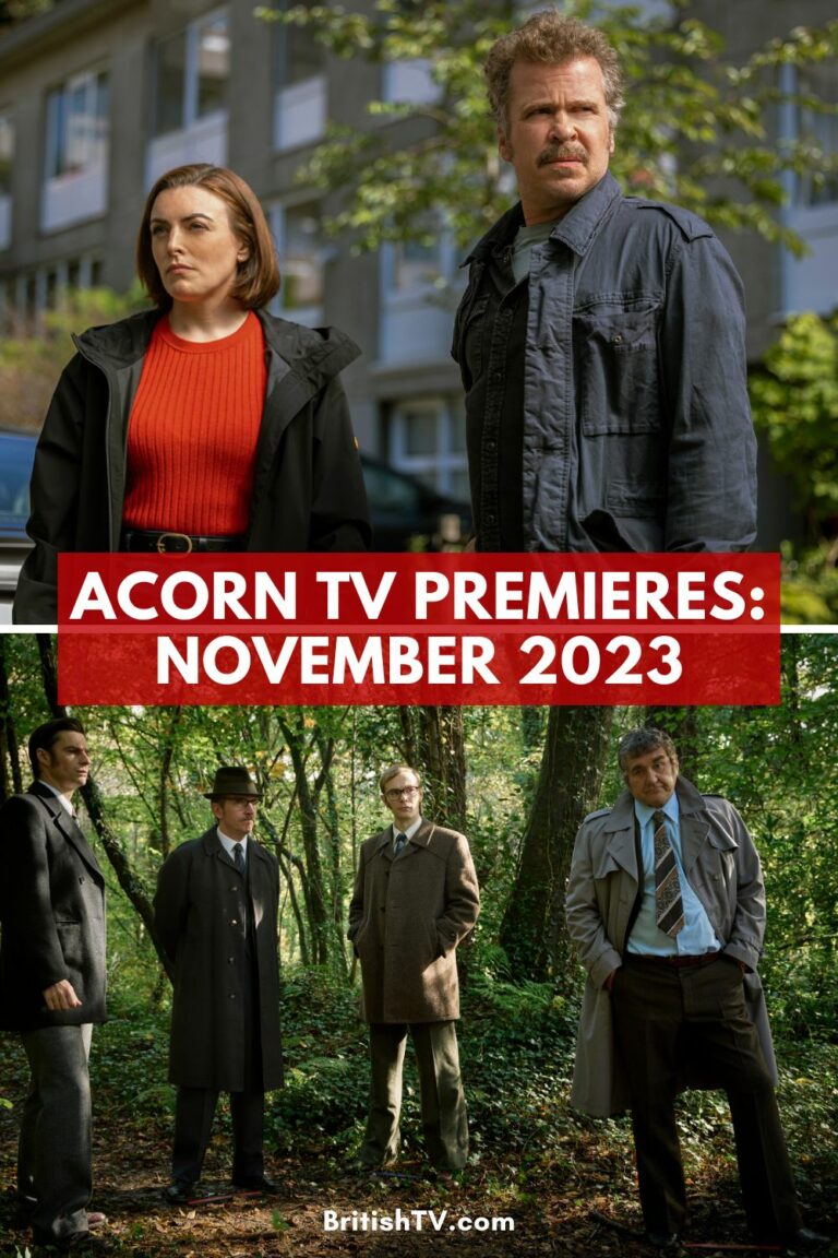 What’s New on Acorn TV? Acorn TV November 2023 Schedule (US