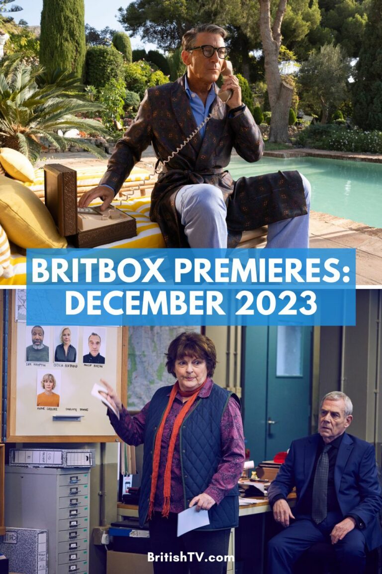 BritBox (US) December 2023 Premiere Schedule