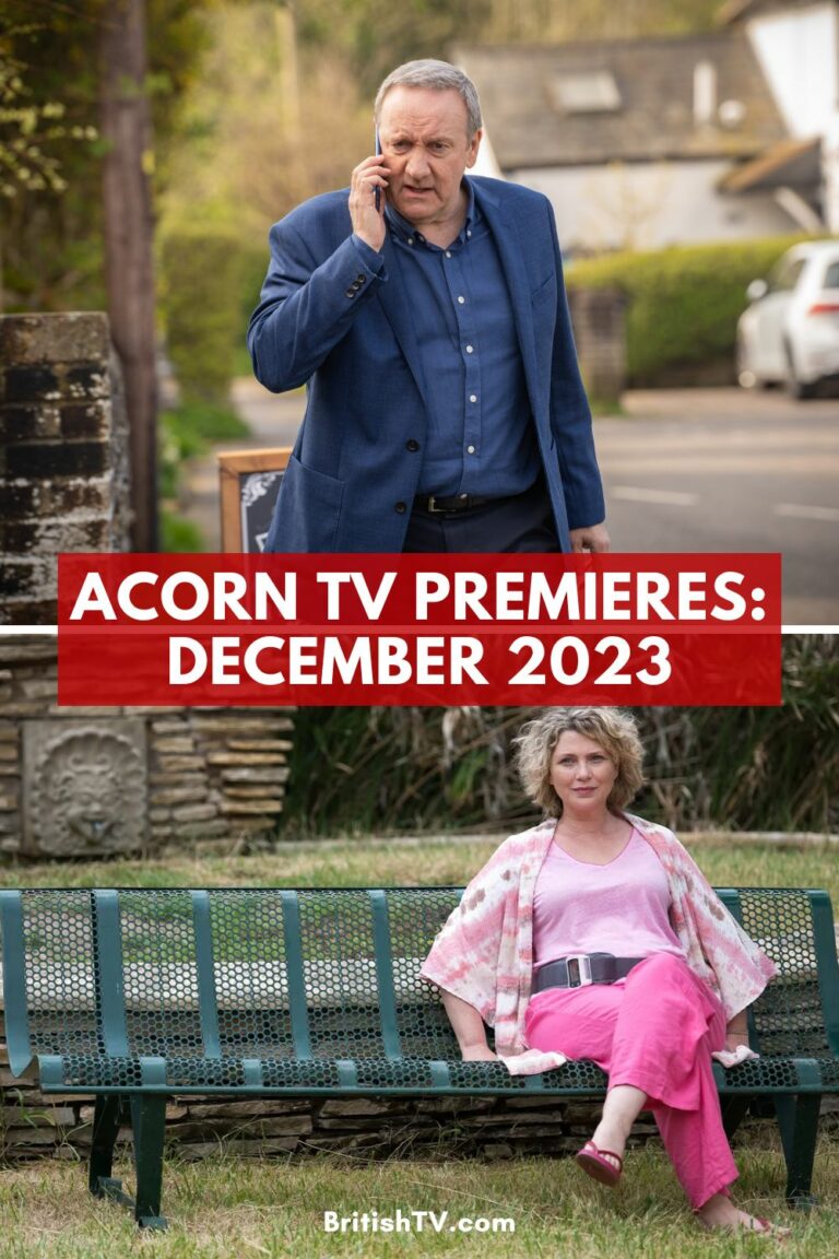 Acorn TV December 2023 Premiere Schedule (US)