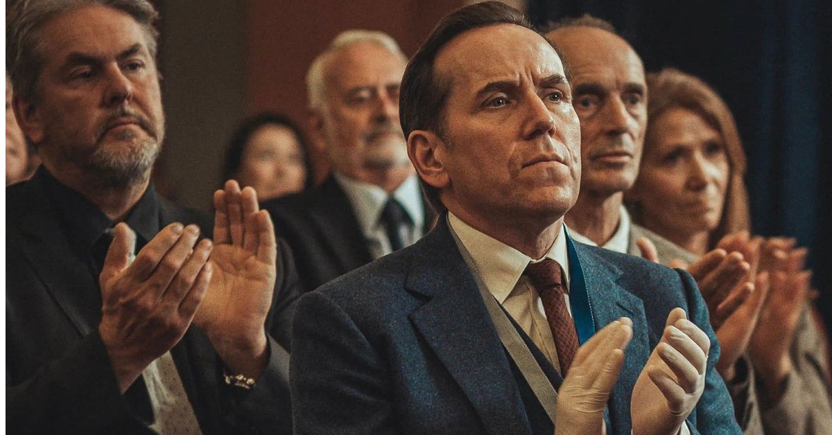 ben miller clapping as professor t